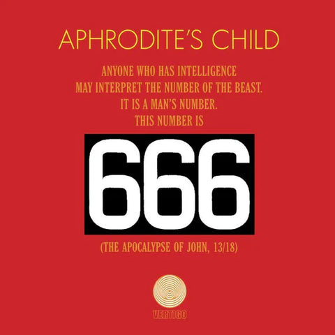 Aphrodite’s Child - 666 The Apocalypse Of John (2024 reissue, Double Vinyl LP)