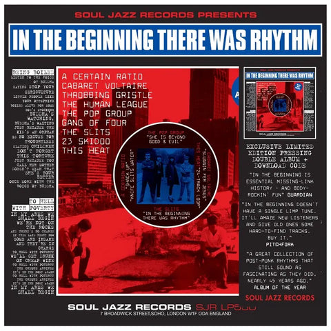 VARIOUS ARTISTS, SOUL JAZZ PRESENTS - IN THE BEGIINING THERE WAS RHYTHM