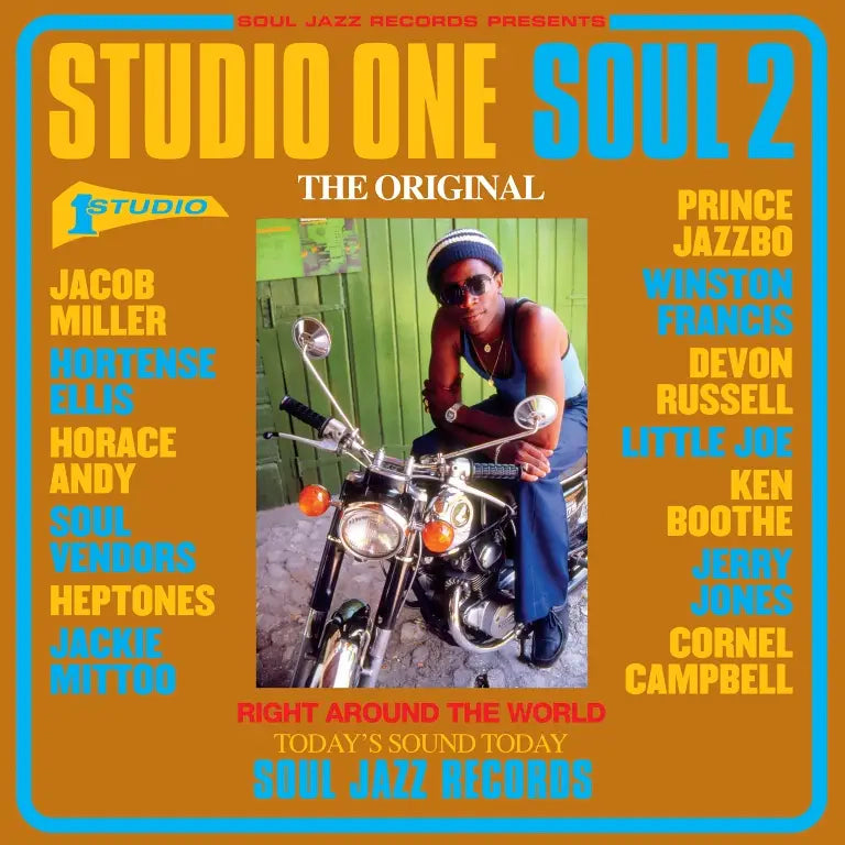 VARIOUS ARTISTS - SOUL JAZZ RECORDS PRESENTS STUDIO ONE SOUL 2 (2XLP, YELLOW VINYL)