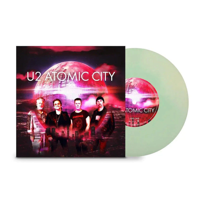 U2 - ATOMIC CITY 7" (Photoluminescent Transparent)