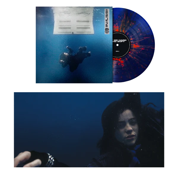 Billie Eilish - Hit Me Hard And Soft (1st Anniversary Edition, Blue and Orange Splatter Vinyl LP)