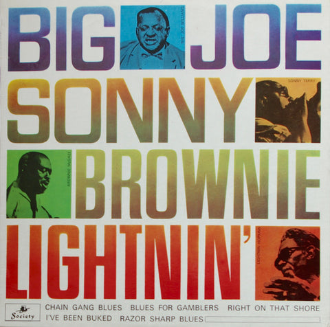 Lightnin' Hopkins, Sonny Terry, Brownie McGhee And Big Joe Williams – Big Joe, Sonny, Brownie, Lightnin'
