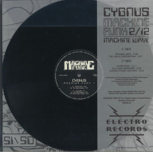 Cygnus – Machine Wave Machine Funk 2/12 - Machine Wave (12" EP)