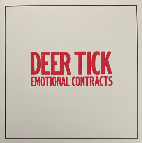 Deer Tick – Emotional Contracts (Red Vinyl)