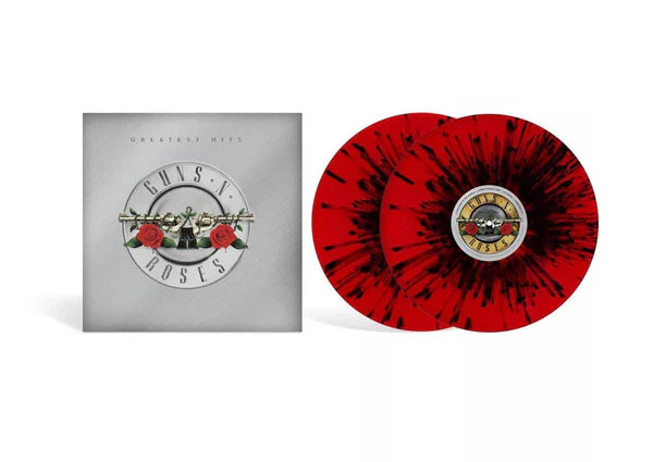 Guns N' Roses - Greatest Hits (Limited Red/Black Splatter Double Vinyl LP)