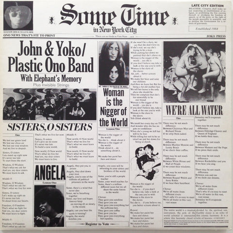 John & Yoko / Plastic Ono Band With Elephant's Memory – Some Time In New York City