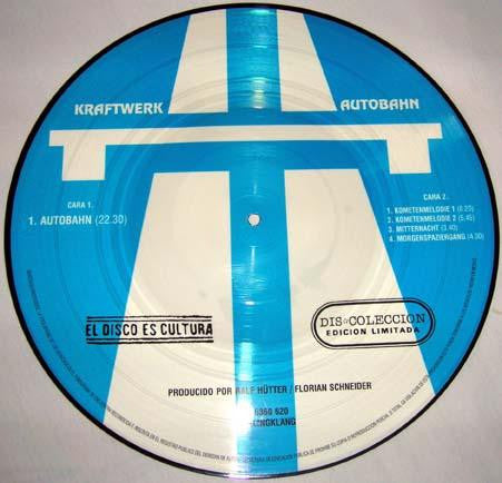 Kraftwerk - Autobahn (Unofficial Release, Picture Disc)