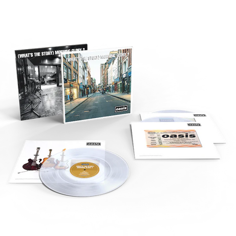 Oasis - (What's The Story) Morning Glory? (30th Anniversary Deluxe Edition, Indies Exclusive 'Cast No Shadow' Crystal Clear Triple Vinyl LP )