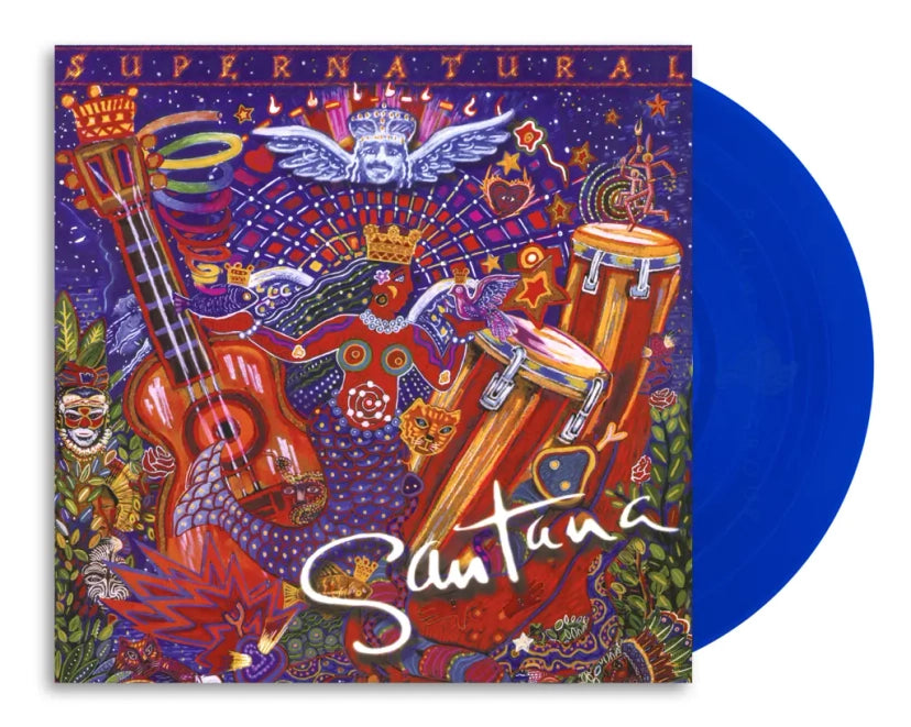 SANTANA - SUPERNATURAL (25TH ANNIVERSARY, 2XLP BLUE VINYL)