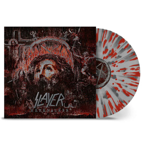Slayer - Repentless (Clear/Silver/Red Splatter Vinyl LP)