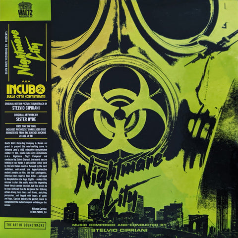 Stelvio Cipriani – Nightmare City (Original Motion Picture Soundtrack, Neon Green Vinyl)