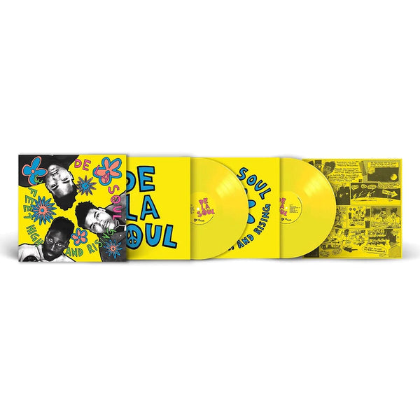 DE LA SOUL - THREE FEET HIGH AND RISING (2023 REISSUE - 2XLP, MAGENTA VINYL)