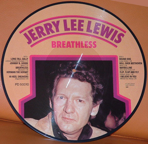 JERRY LEE LEWIS - BREATHLESS - PICTURE DISC