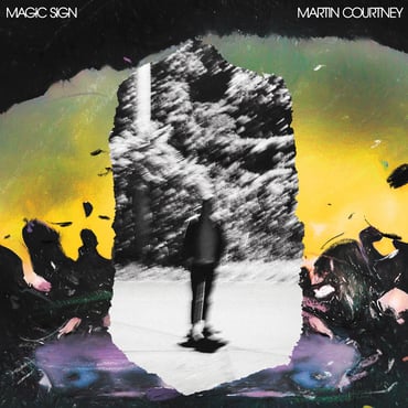 MARTIN COURTNEY - MAGIC SIGN  - VIOLET VINYL