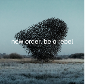 NEW ORDER - BE A REBEL - 12 " DOVE GREY VINYL - NEW