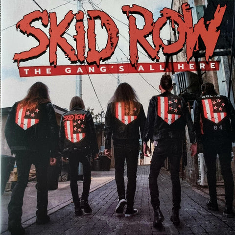 SKIDROW - THE GANG'S ALL HERE - LTD TRANSPARENT RED VINYL