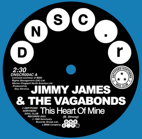 JIMMY JAMES & THE VAGABONDS / SONYA SPENCE - THIS HEART OF MINE/LET LOVE FLOW ON - RSD 2022